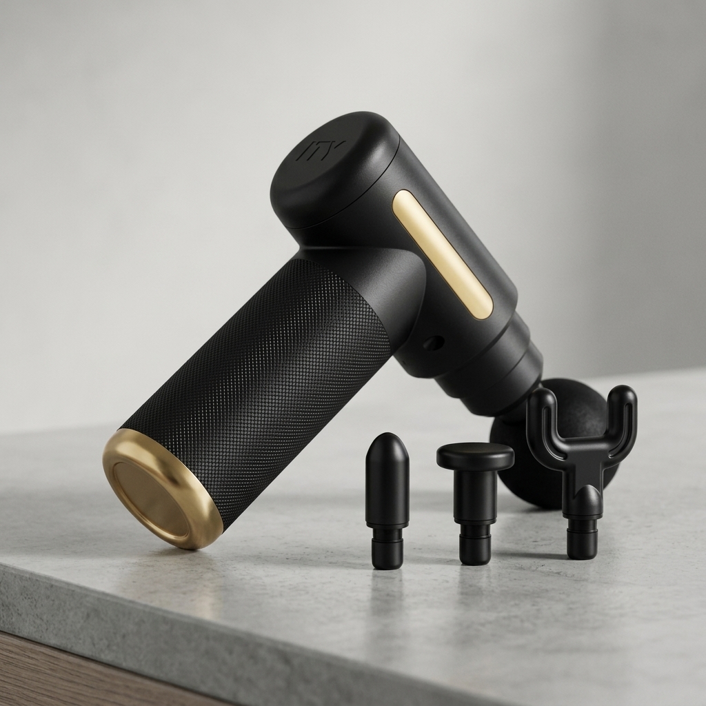 Portable Rechargeable Deep Tissue Massage Gun For Muscle Relaxation