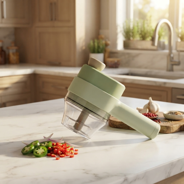 Manual Vegetable Chopper & Cutter – Fast, Easy Kitchen Food Prep Tool!