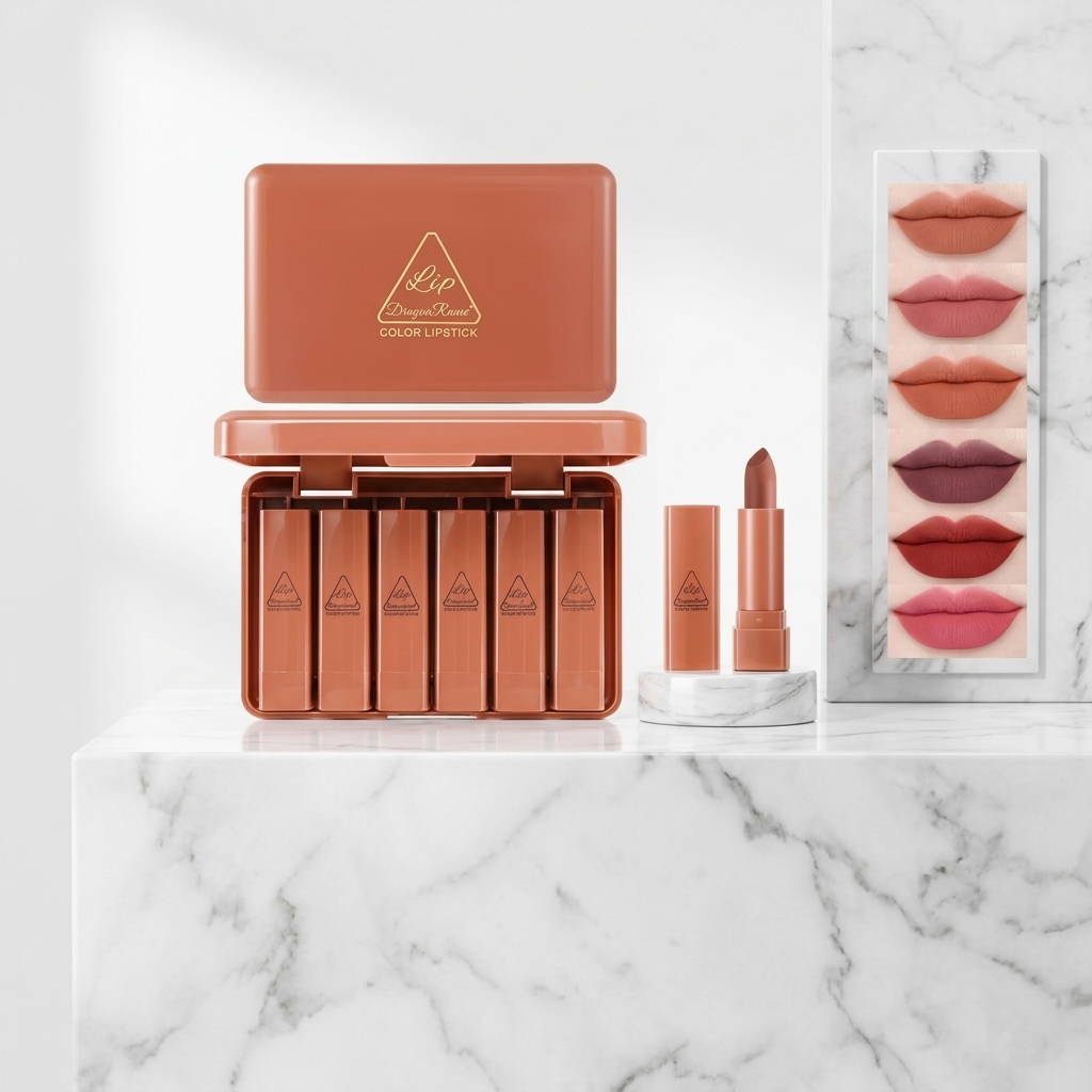 Luxury Velvet Matte Waterproof Lipstick Gift Set (Multi-Shades)