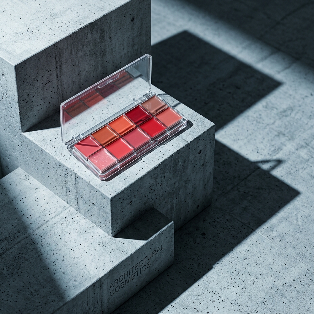 Multi-Finish Velvet Lip Gloss & Lip Color Makeup Palette