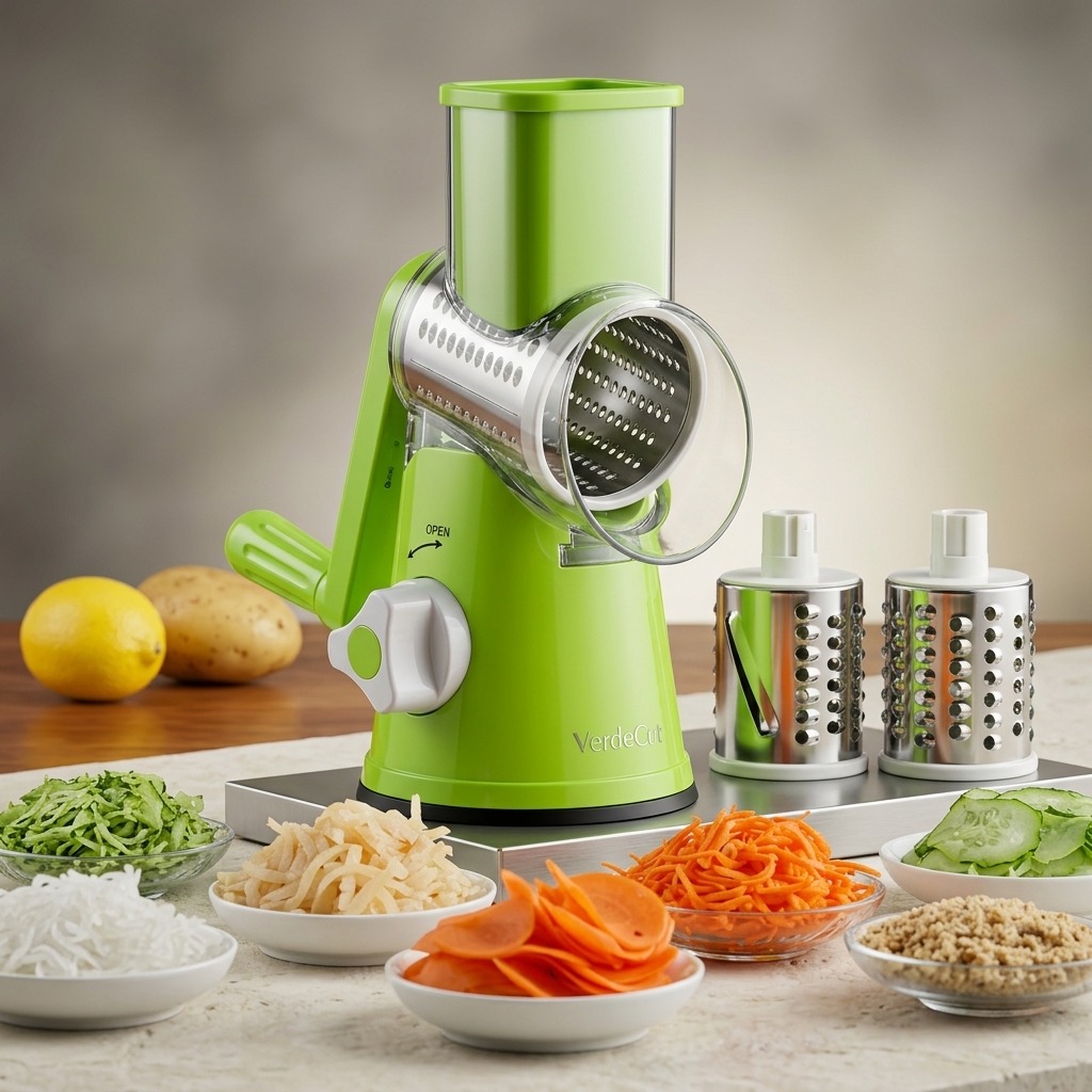 Multi-Functional Manual Vegetable Slicer & Mandoline Chopper